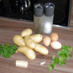 Kartoffel Frikadellen mit Minze - Die Zutaten