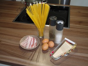 Spaghetti Carbonara - Unsere Zutaten